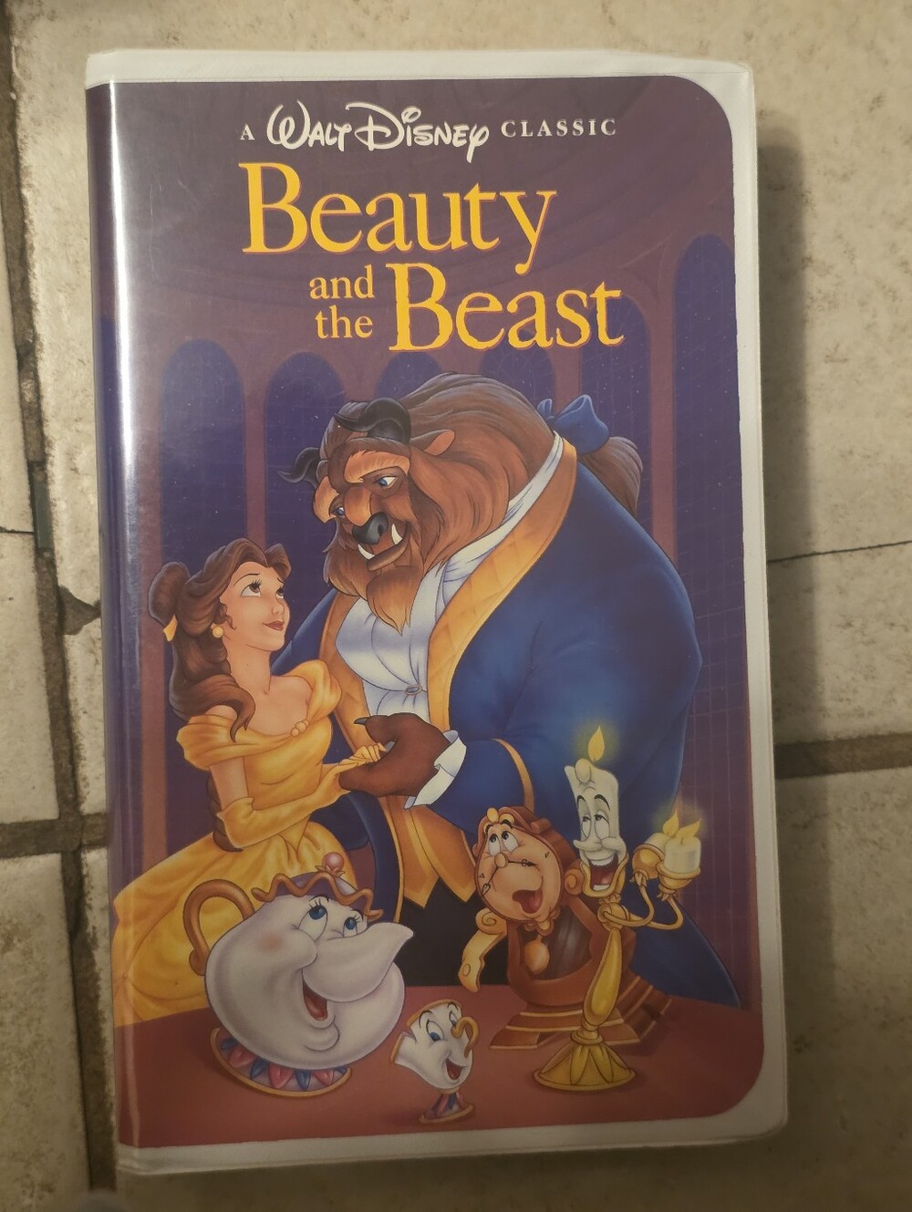 Beauty And The Beast (VHS 1992) Walt Disney Animated